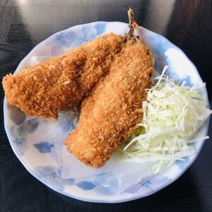 さばき方も載せました！揚げ焼きアジフライ